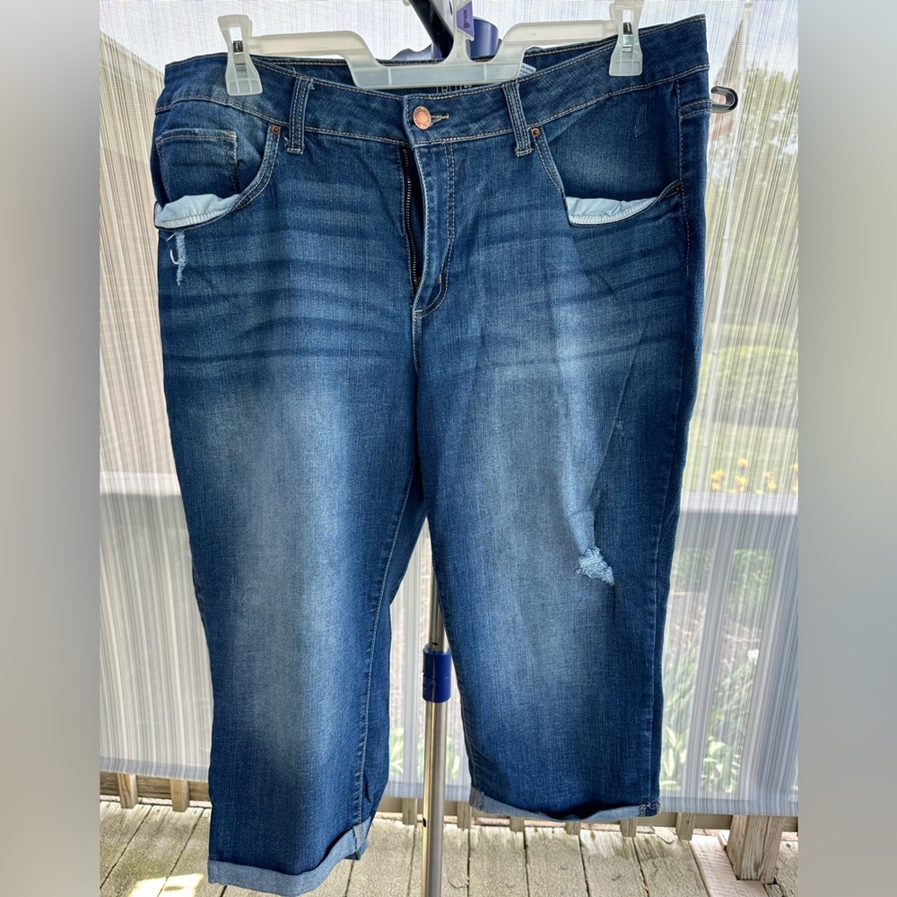 Time and Tru Mid-Rise Blue Jeans